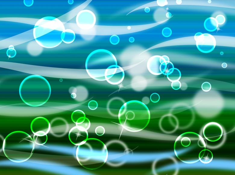 Free stock image of Sea Waves Background Means Wavy And Twinkling Bubbles created by Stuart Miles