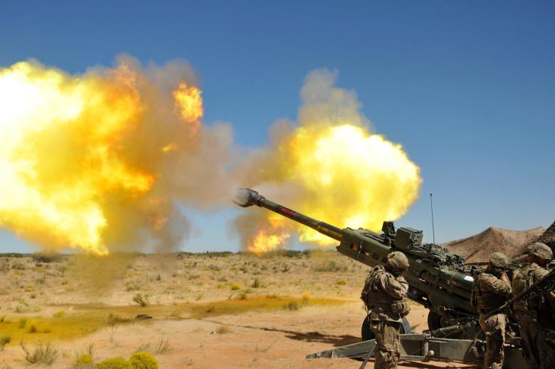 Free stock image of M777 Howitzer Artillery created by StockMix