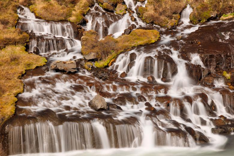 Free stock image of Hraunfossar Cascades created by Nicolas Raymond