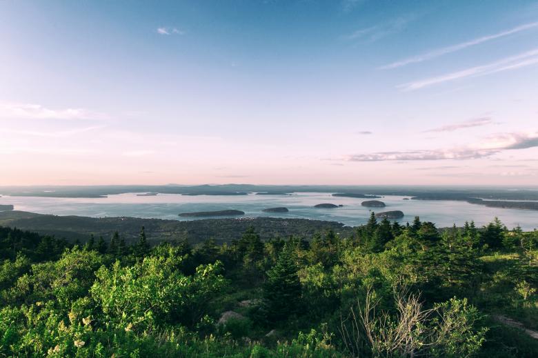 Free stock image of View from the Mountain created by tosovisal