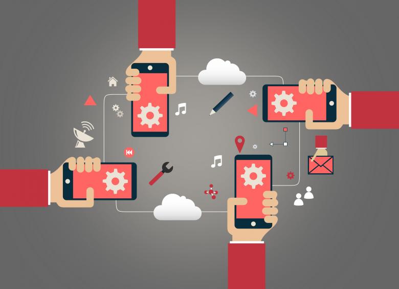 Free stock image of Sharing Through Mobile Phones created by Jack Moreh