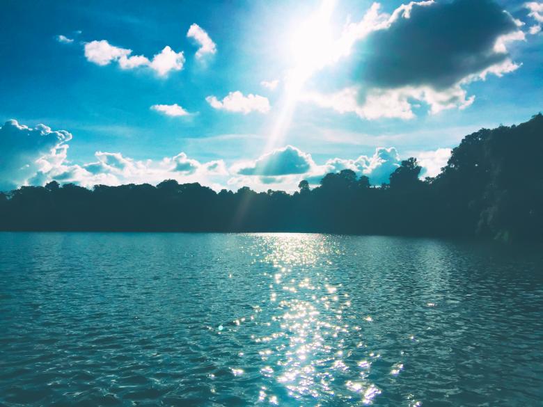 Free stock image of Bosra Lake created by tosovisal