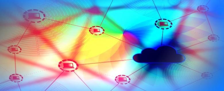 Free stock image of Network - Cloud Computing - Inverted created by Jack Moreh