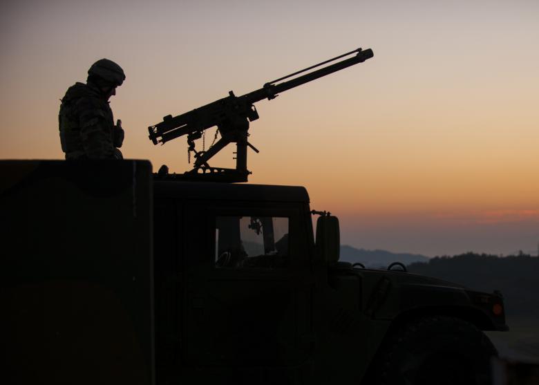 Free stock image of Soldier on the Lookout created by StockMix