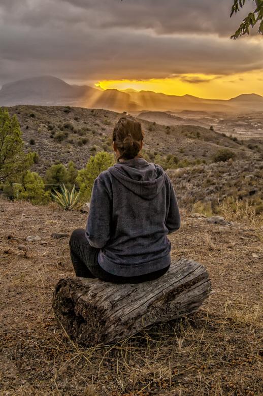 Free stock image of Looking at the Sunset created by Felipe Lopez Ruiz