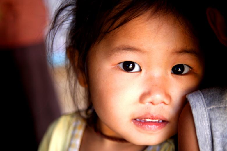 Free stock image of Laos Girl Child created by Fabrice Dubesset