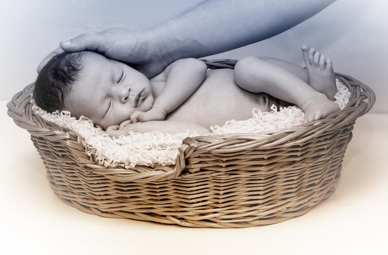Free stock image of Newborn Baby Sleeping - Smooth Colors created by Jack Moreh