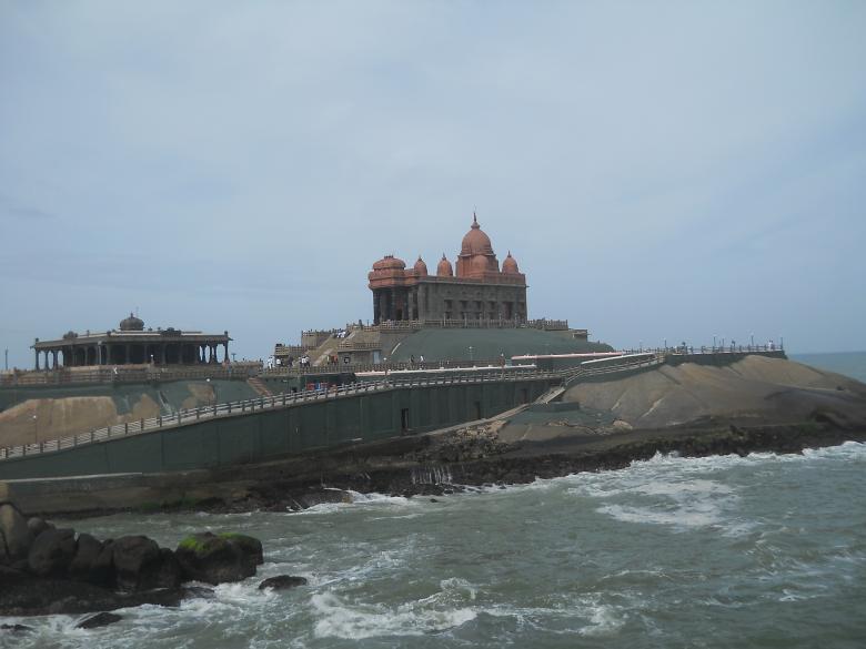 Free stock image of Vivekananda Rock created by Arjun Chourasia