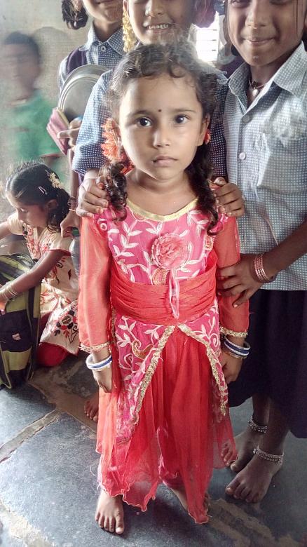 Free stock image of A cute girl created by Kanduri Narasimha Charyulu