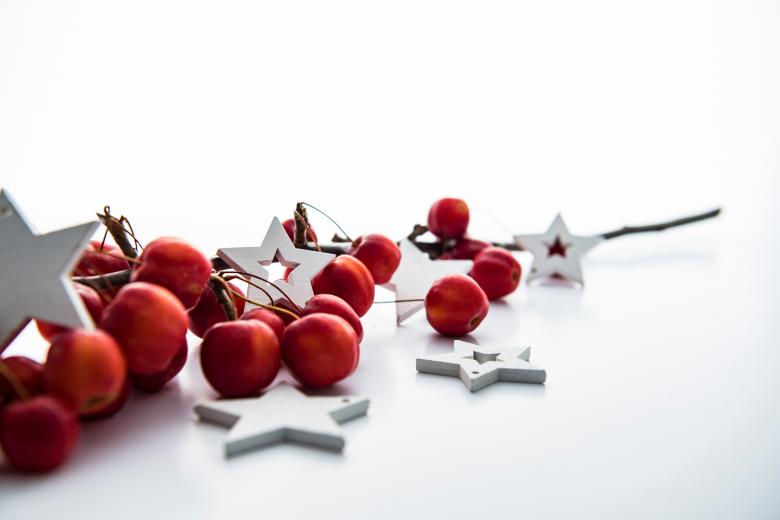 Free stock image of Christmas Stars and Berries created by Mohammad Jafar