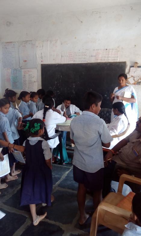Free stock image of Health Camp in our School created by Kanduri Narasimha Charyulu