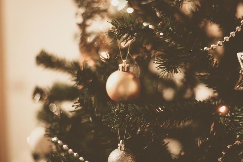 Free stock image of Golden Christmas Tree Bauble created by Bjorgvin