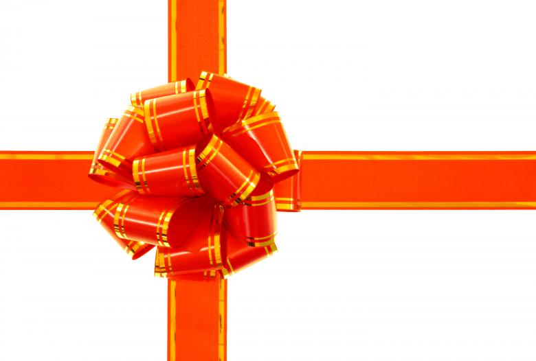 Free stock image of Red ribbon and bow created by 2happy