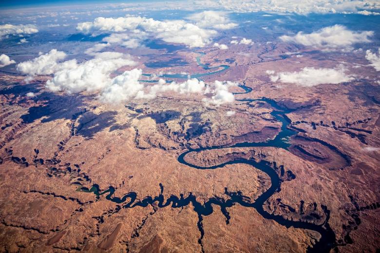 Free stock image of River System from Above created by agphotostock.com