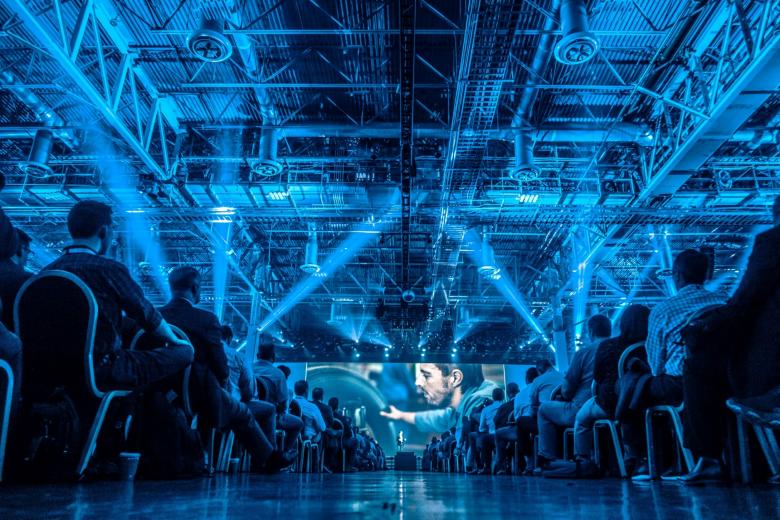 Free stock image of Blue Light Effects at the Cinema created by agphotostock.com