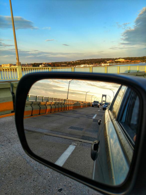 Free stock image of Driving Over Suspension Bridge created by agphotostock.com