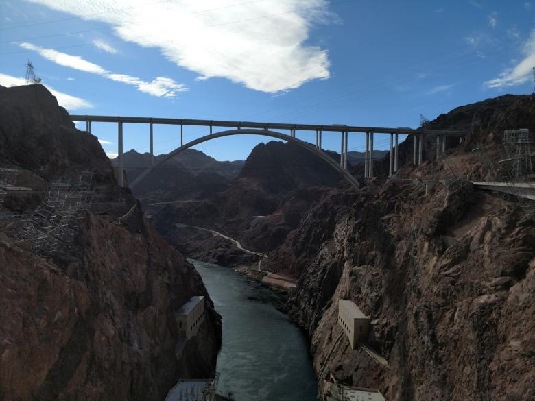 Free stock image of Mike O'Callaghan–Pat Tillman Memorial Bridge created by agphotostock.com