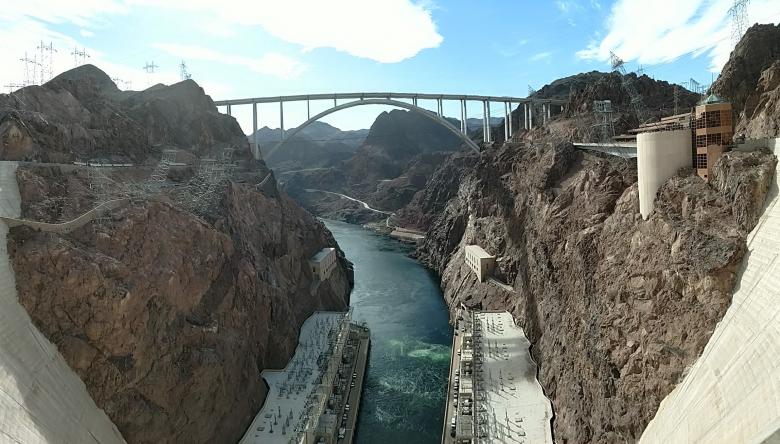 Free stock image of Hoover Dam Bridge Nevada USA created by agphotostock.com