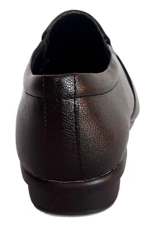 Free stock image of Dark Brown Male Leather Shoe - Back View created by shiv Kumar
