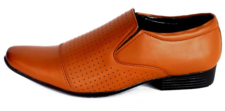Free stock image of Single Brown Leather Shoe - Side View created by shiv Kumar