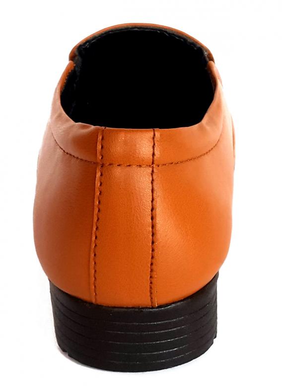 Free stock image of Single Brown Leather Shoe - Back View created by shiv Kumar