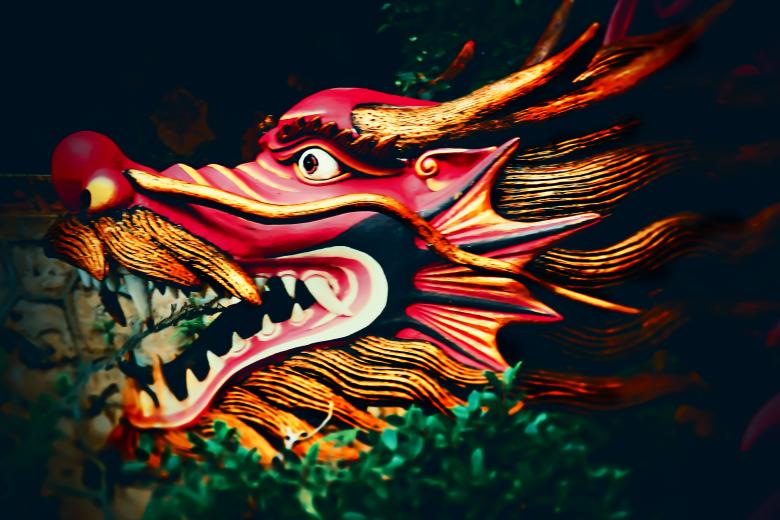 Free stock image of Red Dragon created by Satrio aribowo
