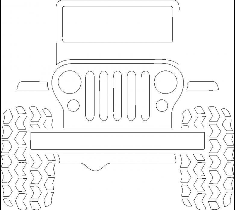 Free stock image of Jeep Wire Frame created by rudy liggett