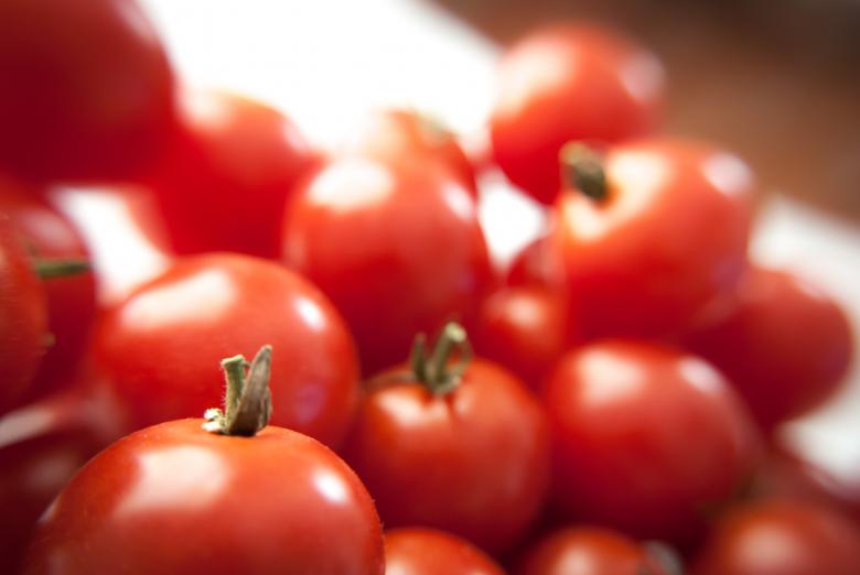 Free stock image of Fresh Tomatoes Closeup created by Steve A Johnson