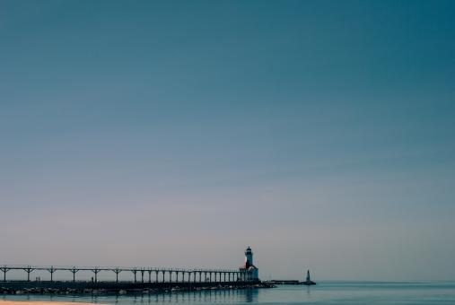 Pier Under Blue Sky - Free Stock Photo