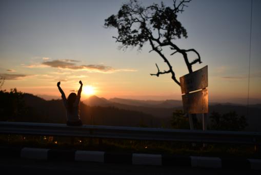 Free Stock Photo of Sunset Celebration