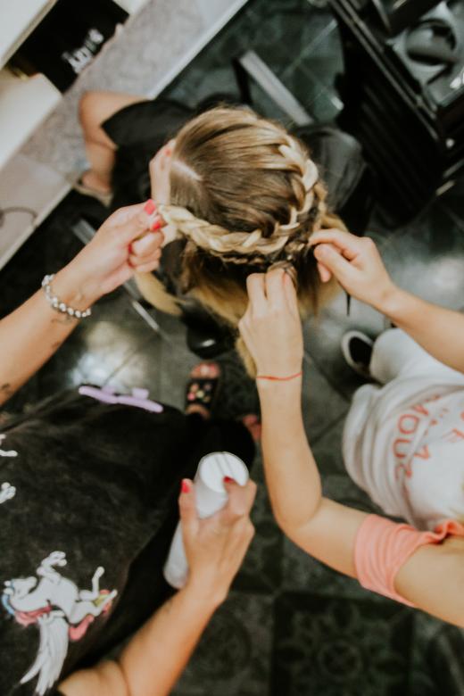 Free stock image of Bride Hair Dressing created by Batu Berk