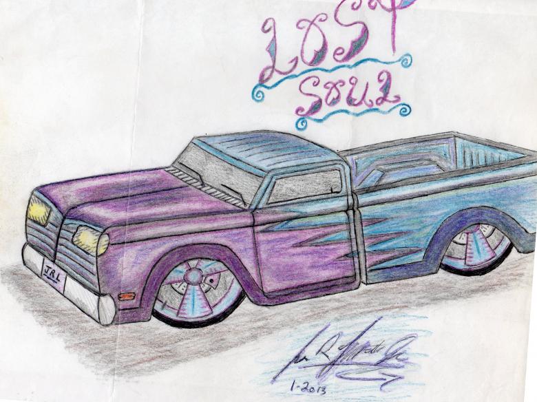 Free stock image of Automotive drawing by hand created by rudy liggett