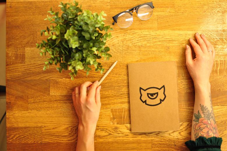 Free stock image of Girl and her Workplace created by TemplateMonster