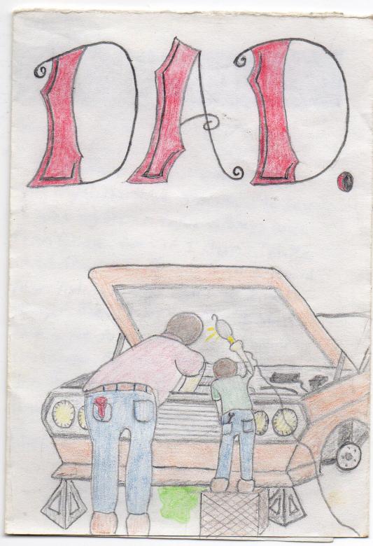 Free stock image of Greeting card by prison inmate created by rudy liggett