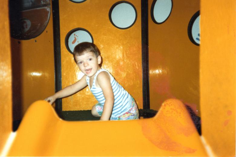 Free stock image of Child playing back in 1980's created by rudy liggett