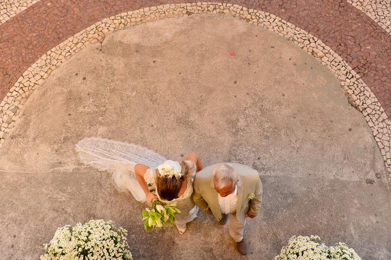 Free stock image of Bride and Father Walking Into Church created by Batu Berk