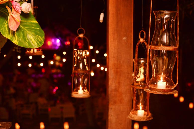 Free stock image of Lanterns at Night created by Batu Berk