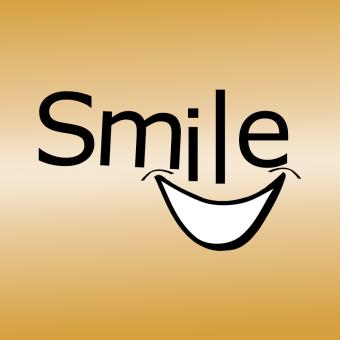 Smile Text Logo