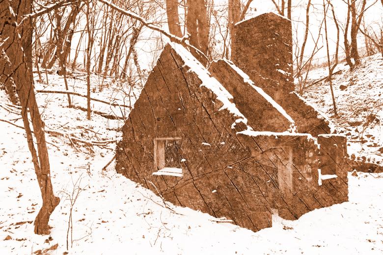 Free stock image of Cracked Wood Winter Ruins created by Nicolas Raymond