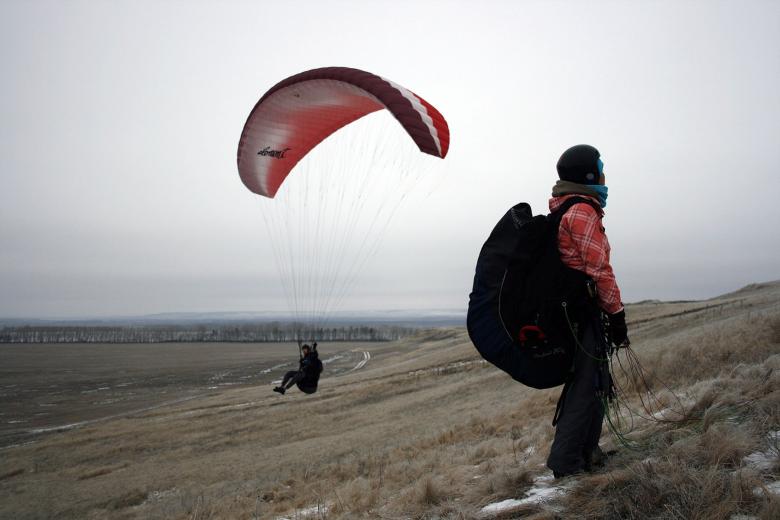 Free stock image of Paragliders created by 2happy