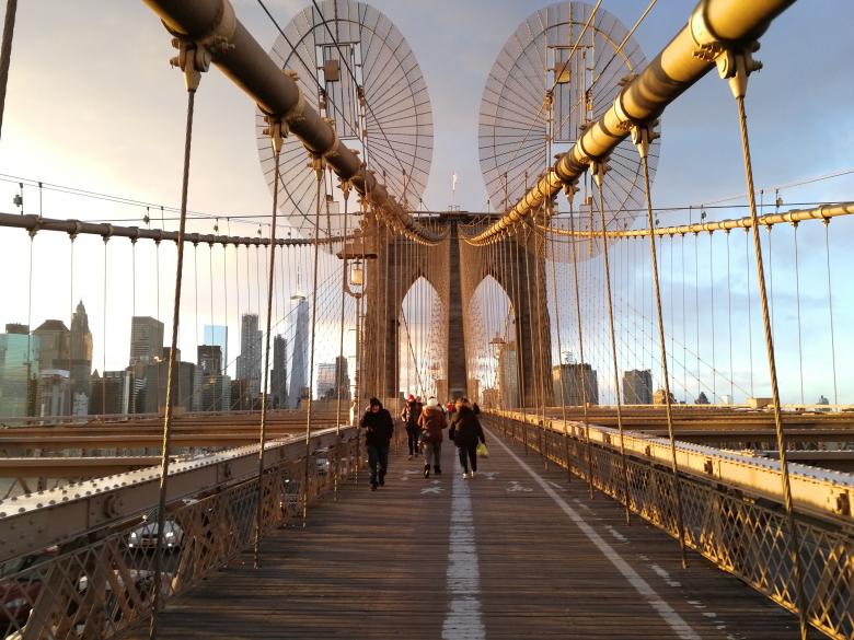 Free stock image of View from Brookly Bridge created by frhuynh