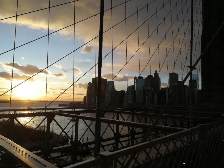 Free stock image of View from Brookly Bridge created by frhuynh