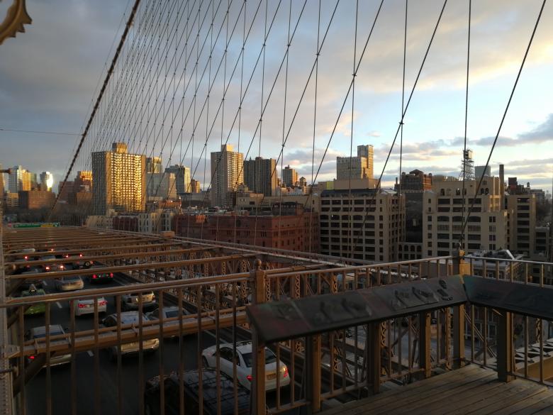 Free stock image of View from Brookly Bridge created by frhuynh