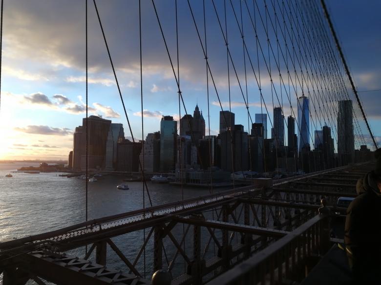 Free stock image of View from Brookly Bridge created by frhuynh