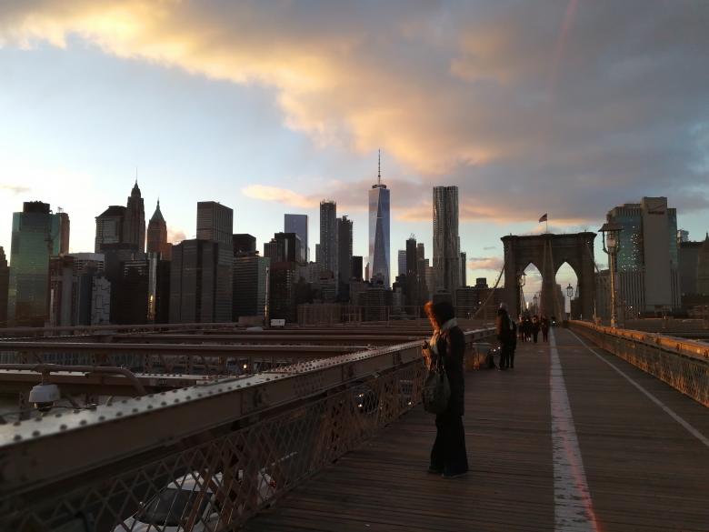 Free stock image of View from Brookly Bridge created by frhuynh