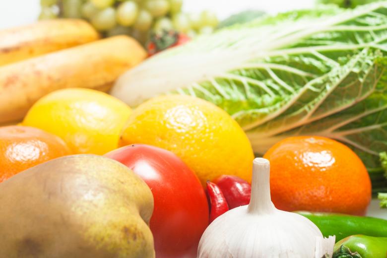 Free stock image of Fruits and Vegetables Mixed created by 2happy