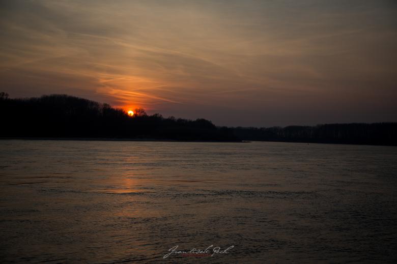 Free stock image of Sunset Past the River created by Frantisek Pech