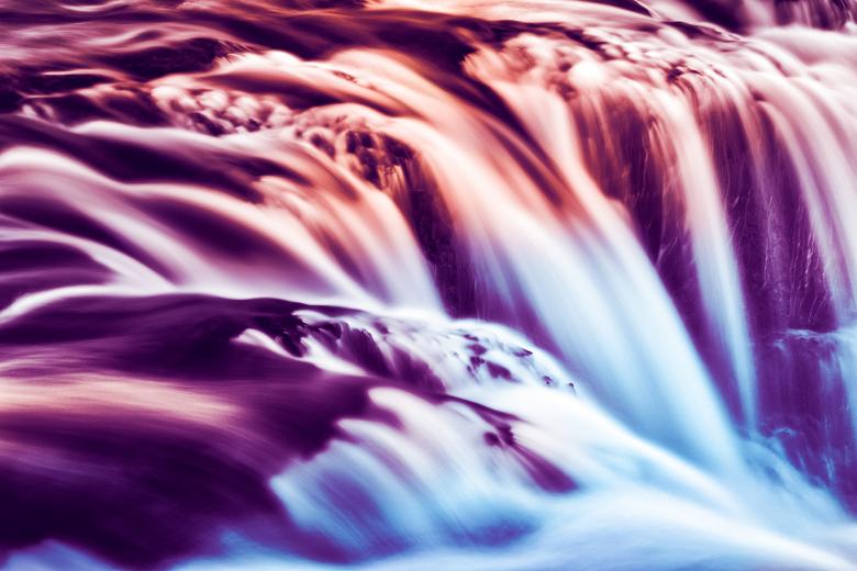 Free stock image of Kolufoss Color Leaks created by Nicolas Raymond