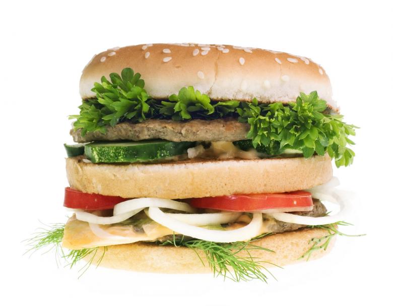 Free stock image of Isolated Hamburger created by 2happy