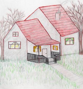 Hand Drawn House - Free Stock Photo